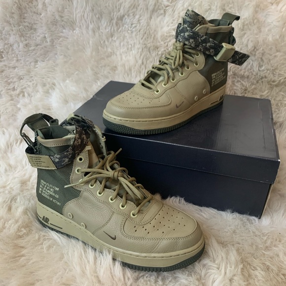 nike sf af1 mid olive